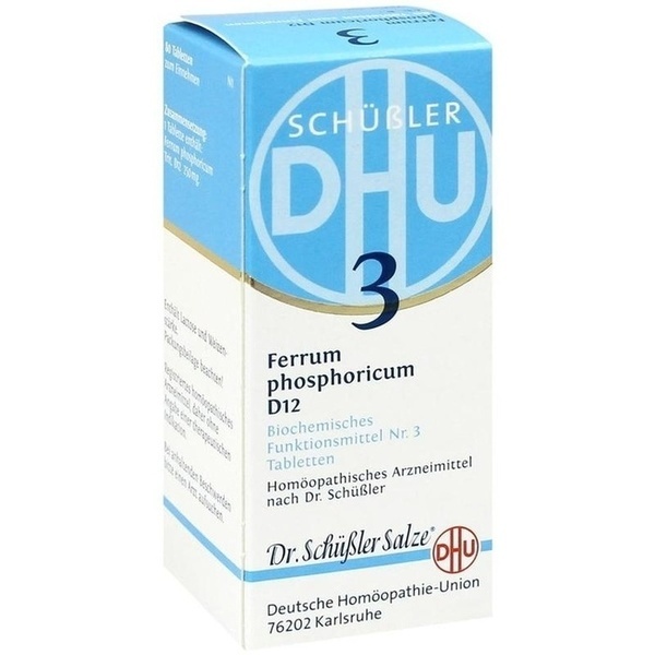 BIOCHEMIE DHU 3 Ferrum phosphoricum D 12 Tabletten