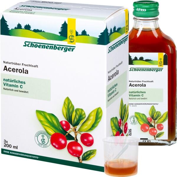 ACEROLA SAFT Schoenenberger Heilpflanzensäfte