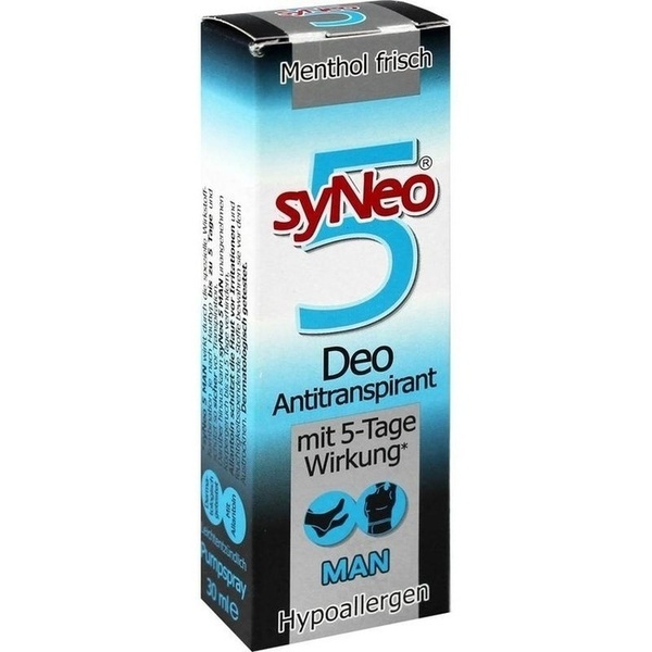 roddel gevolgtrekking Aanhoudend SYNEO 5 Man Deo Antitranspirant Spray 30 ml buy online at low prices -  Pharmasana