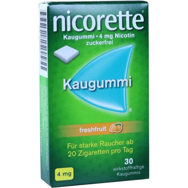 NICORETTE 4 mg freshfruit Kaugummi
