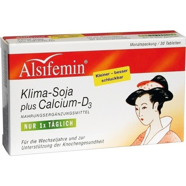 ALSIFEMIN Klima-Soja plus Calcium D3 Tabletten