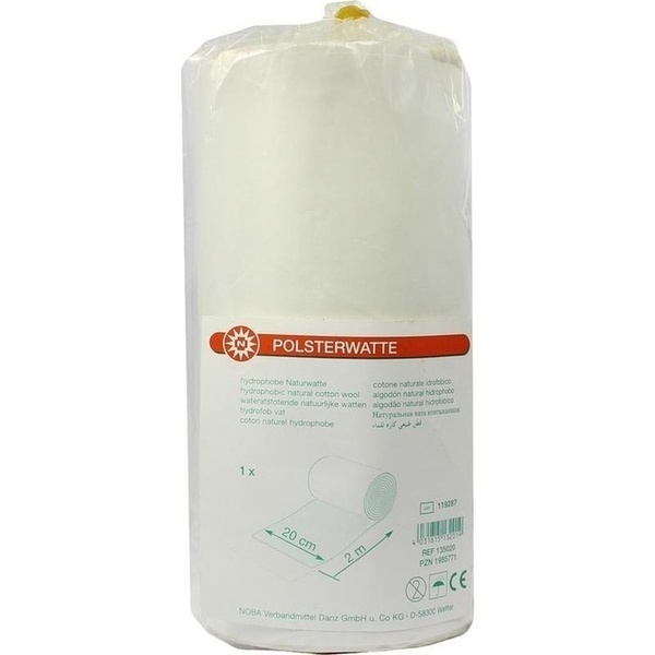 POLSTERWATTE gerollt 20 cmx2 m