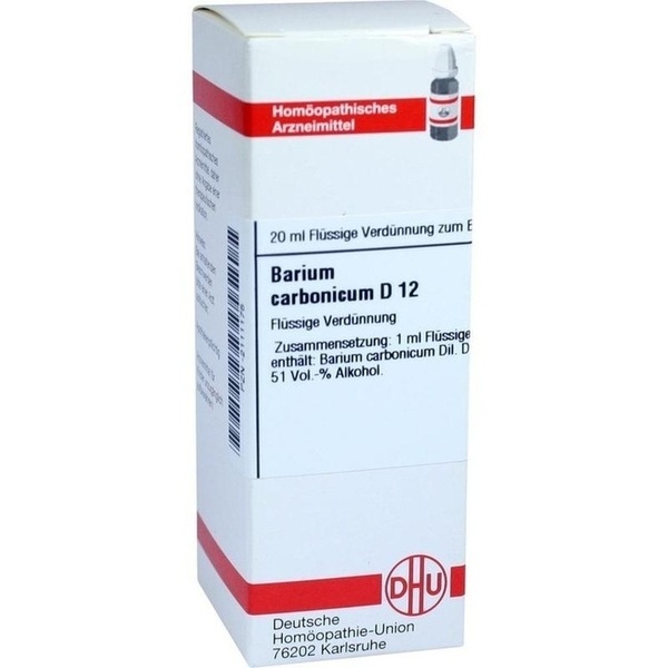 BARIUM CARBONICUM D 12 Dilution