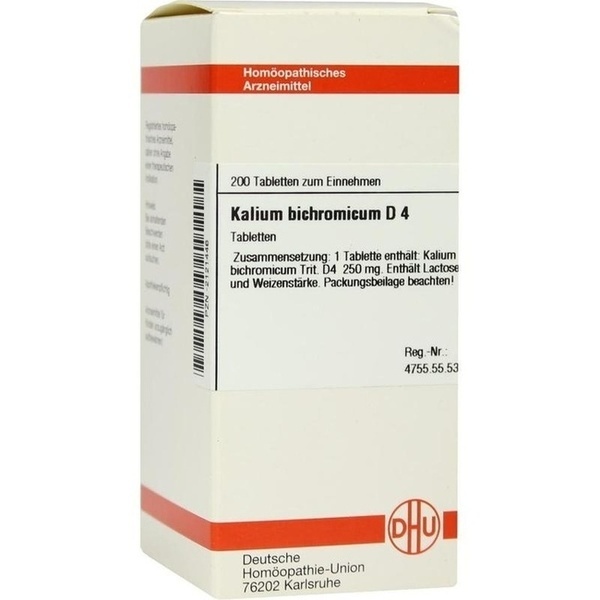 KALIUM BICHROMICUM D 4 Tabletten