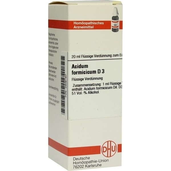 ACIDUM FORMICICUM D 3 Dilution