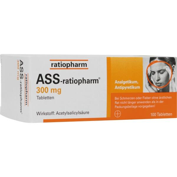 ASS-ratiopharm 300 mg Tabletten