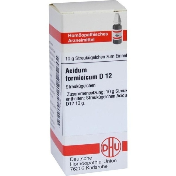ACIDUM FORMICICUM D 12 Globuli
