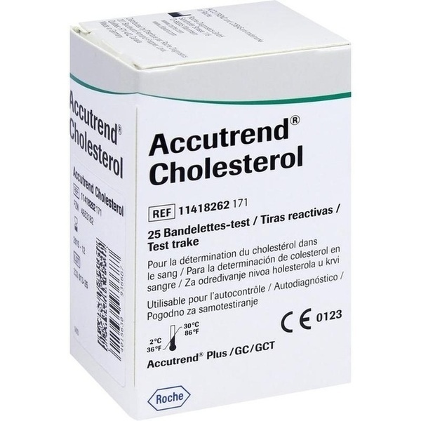 ACCUTREND Cholesterol Teststreifen