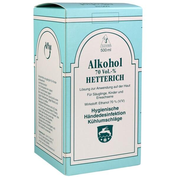 ALKOHOL 70% V/V Hetterich