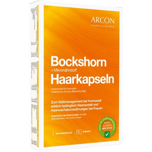 BOCKSHORN+Mikronährstoff Haarkapseln Tisane plus