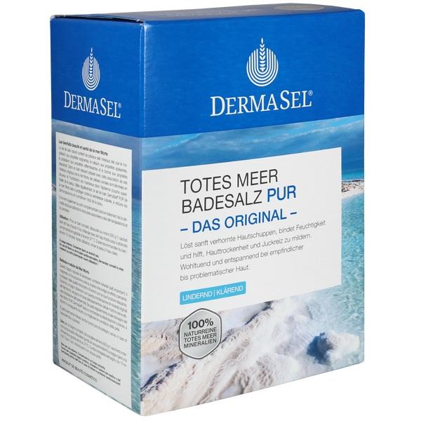 DERMASEL Totes Meer Badesalz Pur