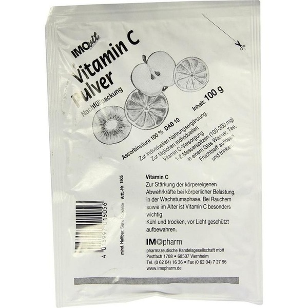 ASCORBINSÄURE Vitamin C Nachf. Pulver