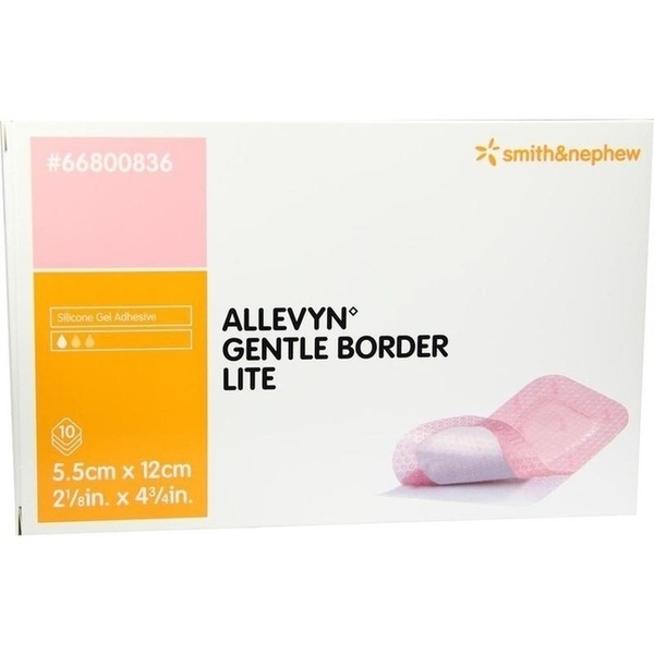 ALLEVYN Gentle Border Lite 5,5x12 cm Schaumverb.