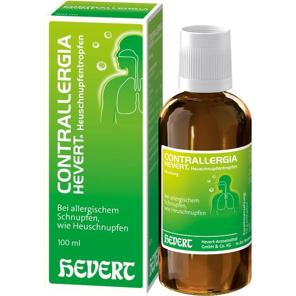 CONTRALLERGIA Hevert Heuschnupfentropfen Mischung