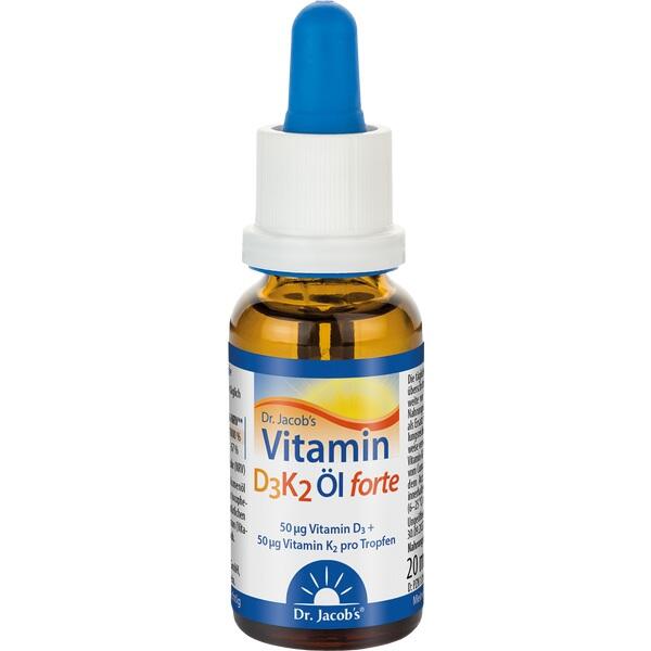 VITAMIN D3K2 Öl forte Tropfen