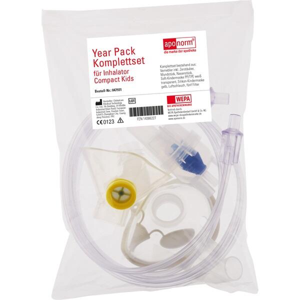 APONORM Inhalationsgerät Compact Kids Year Pack