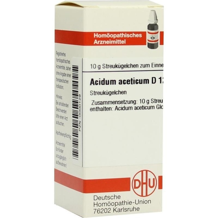 ACIDUM ACETICUM D 12 Globuli 10 g