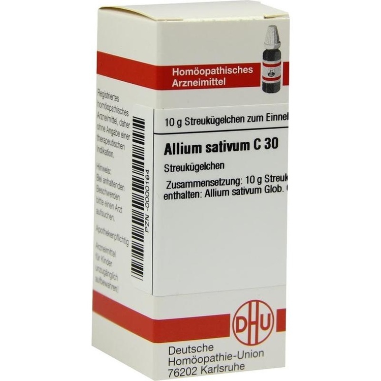 ALLIUM SATIVUM C 30 Globuli 10 g