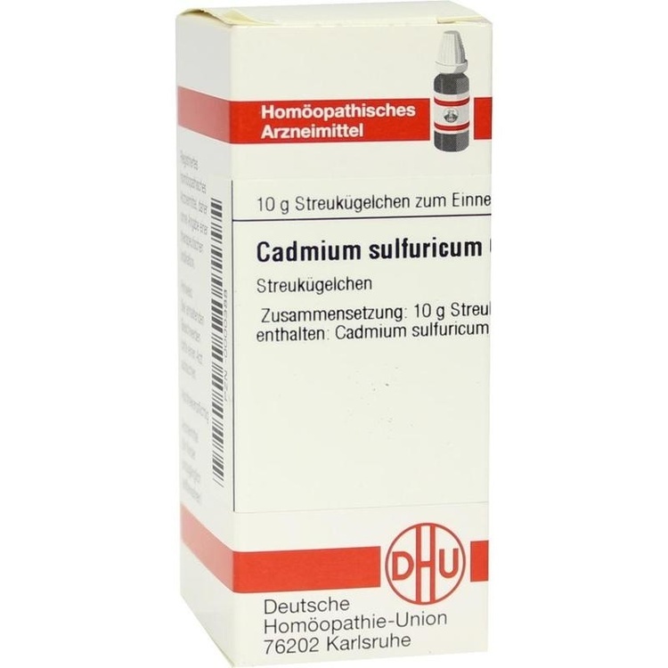 CADMIUM SULFURICUM C 30 Globuli 10 g