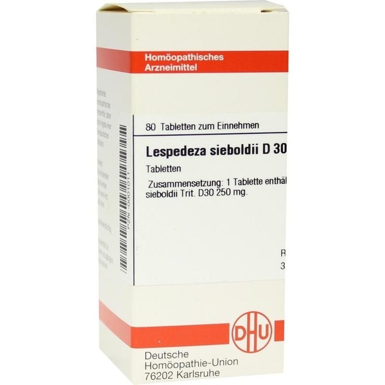 LESPEDEZA SIEBOLDII D 30 Tabletten 80 St