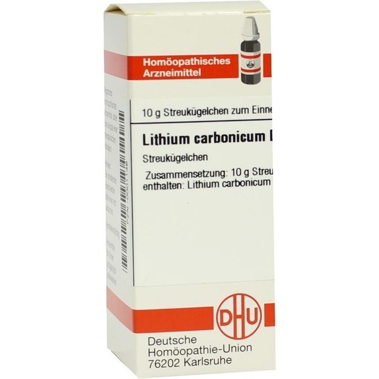 LITHIUM CARBONICUM D 30 Globuli 10 g