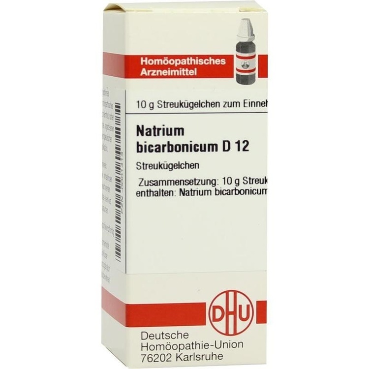 NATRIUM BICARBONICUM D 12 Globuli 10 g