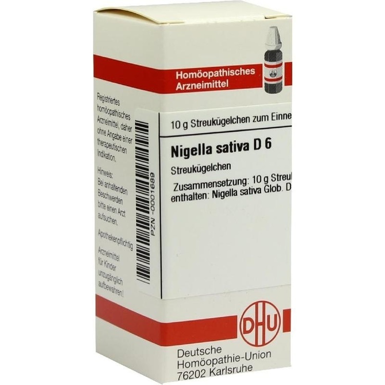 NIGELLA SATIVA D 6 Globuli 10 g