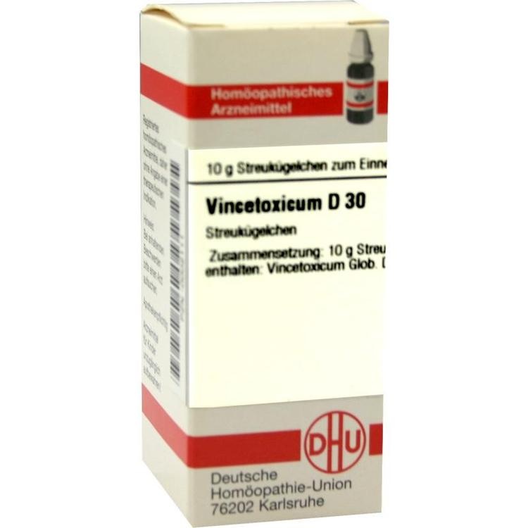 VINCETOXICUM D 30 Globuli 10 g