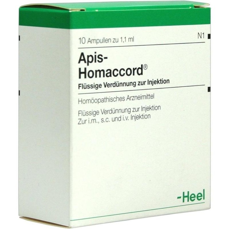 APIS HOMACCORD Ampullen 10 St