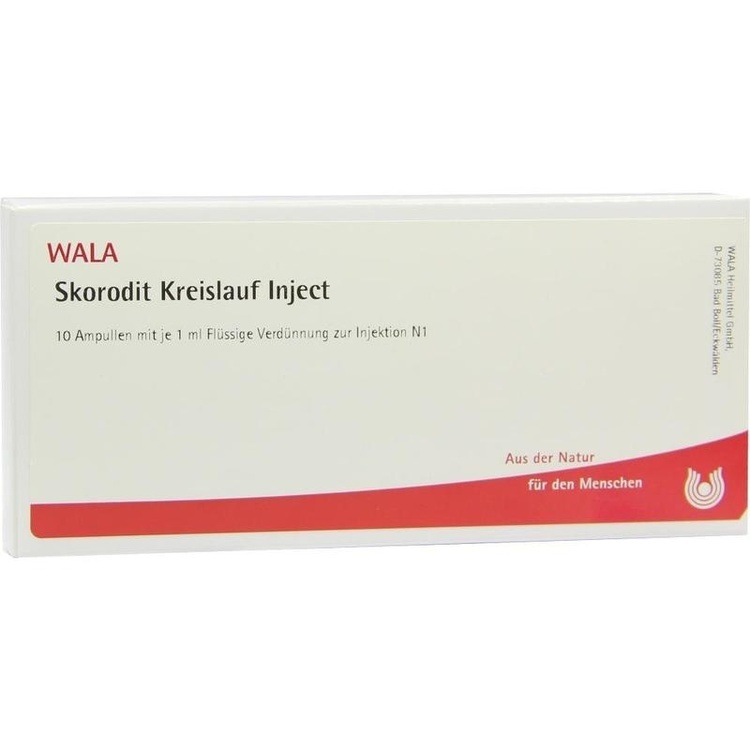 SKORODIT KREISLAUF Inject Ampullen 10X1 ml