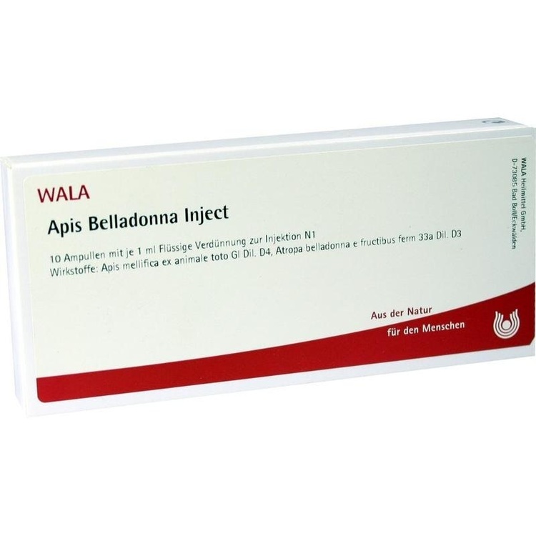 APIS BELLADONNA Inject Ampullen 10X1 ml