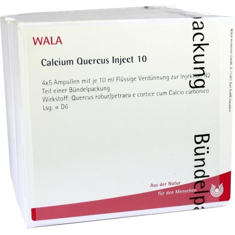 CALCIUM QUERCUS Inject Ampullen 20X10 ml