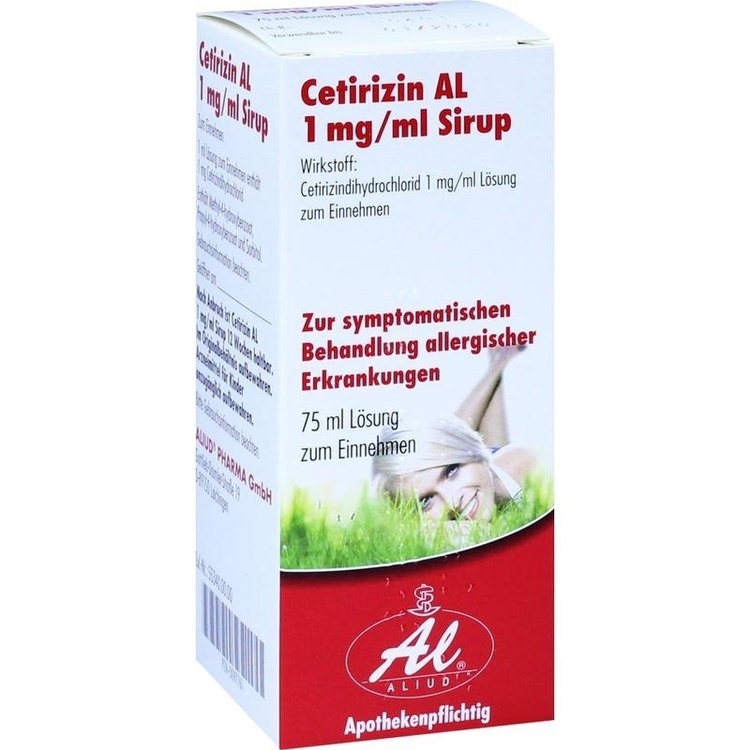 CETIRIZIN AL 1 mg/ml Sirup 75 ml