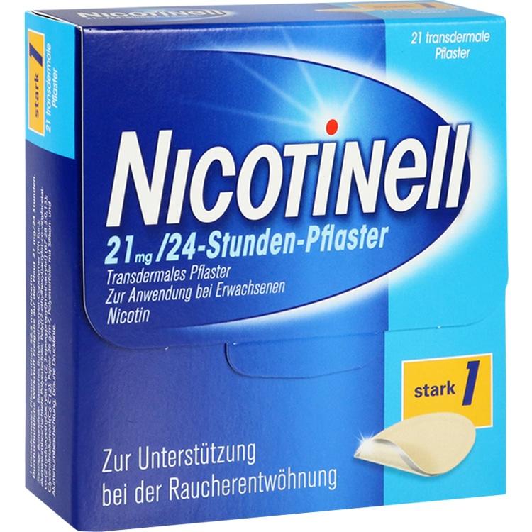 NICOTINELL 21 mg/24-Stunden-Pflaster 52,5mg 21 St