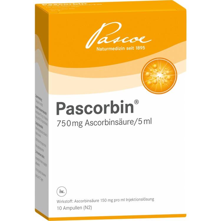 PASCORBIN Injektionslösung Ampullen 10X5 ml