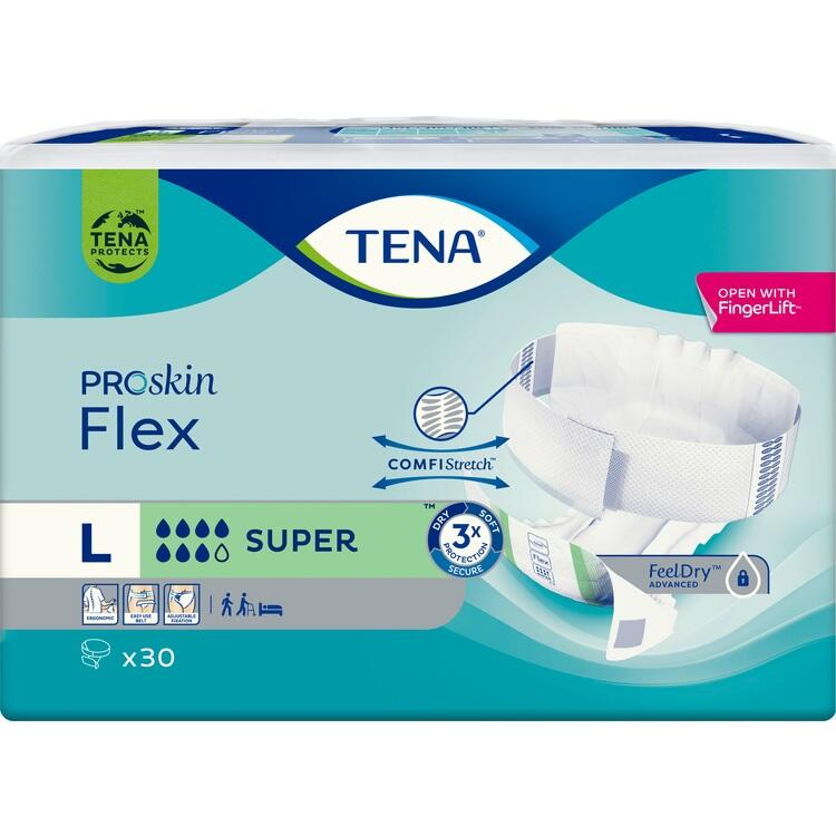 TENA FLEX super L 3X30 St