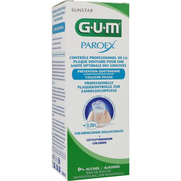 GUM Paroex 0,06% CHX Mundspülung 500 ml