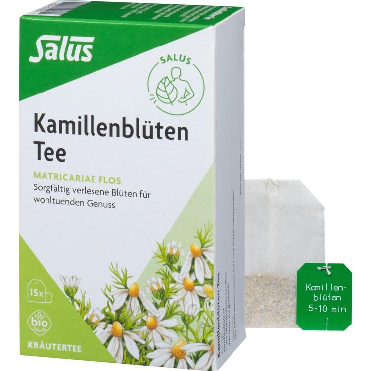 KAMILLENBLÜTEN Tee Bio Matricariae flos Salus Fbtl 15 St