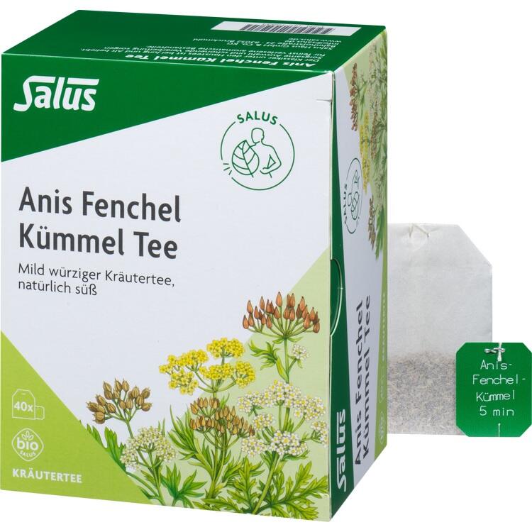 ANIS FENCHEL Kümmel Tee AFeKü Bio Salus Filterbtl. 40 St