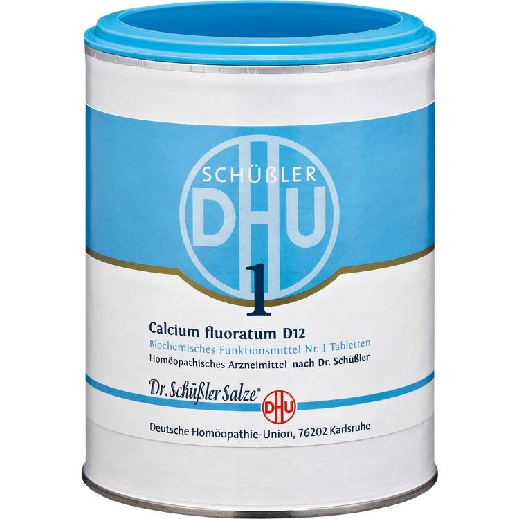 BIOCHEMIE DHU 1 Calcium fluoratum D 12 Tabletten 1000 St