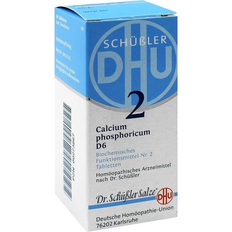 BIOCHEMIE DHU 2 Calcium phosphoricum D 6 Tabletten 80 St