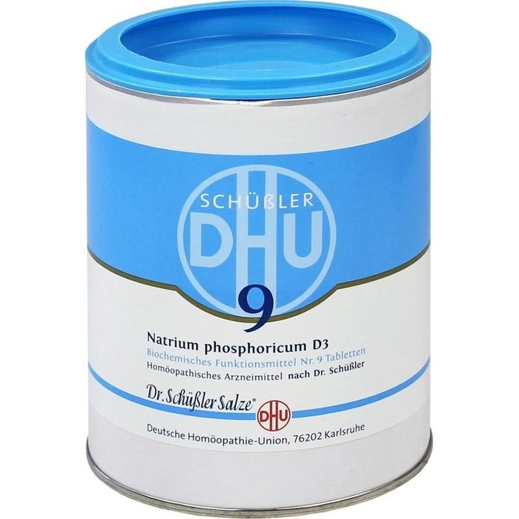 BIOCHEMIE DHU 9 Natrium phosphoricum D 3 Tabletten 1000 St