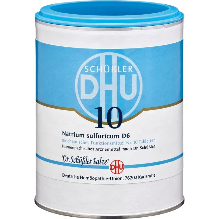 BIOCHEMIE DHU 10 Natrium sulfuricum D 6 Tabletten 1000 St
