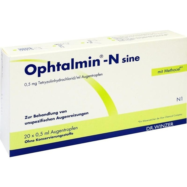 OPHTALMIN-N sine Augentropfen EDB 20X0.5 ml