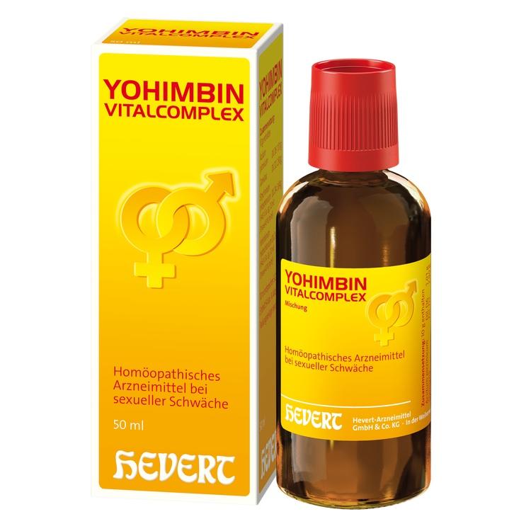 YOHIMBIN Vitalcomplex Hevert Tropfen 50 ml