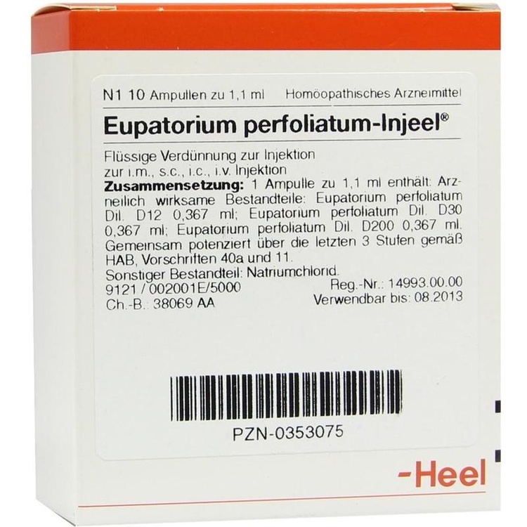 EUPATORIUM PERFOLIATUM INJEEL Ampullen 10 St