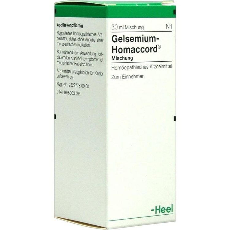 GELSEMIUM HOMACCORD Tropfen 30 ml