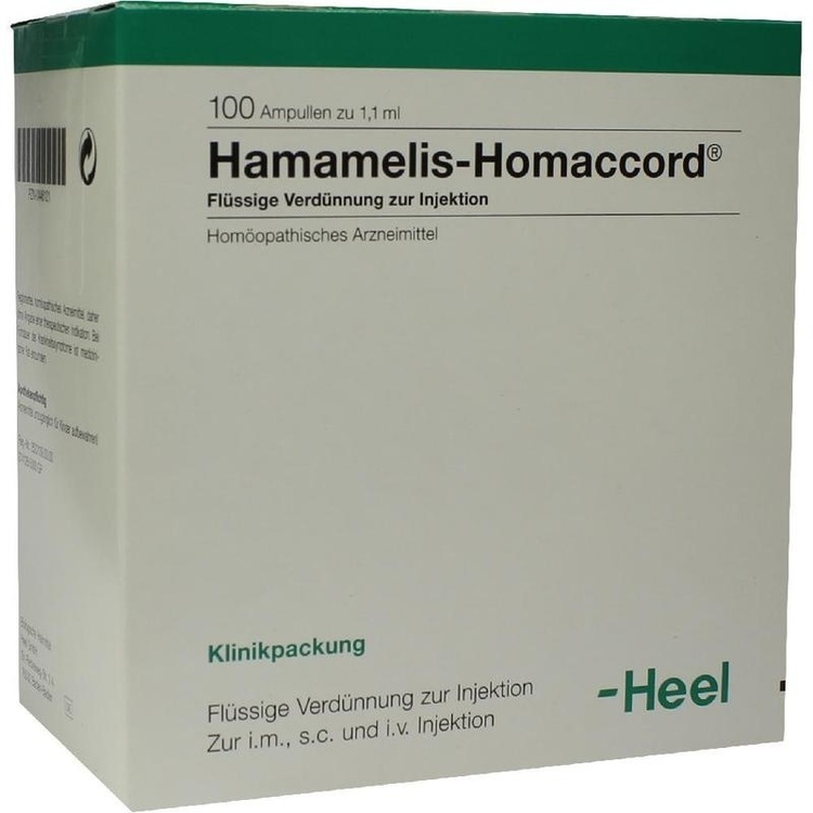 HAMAMELIS HOMACCORD Ampullen 100 St