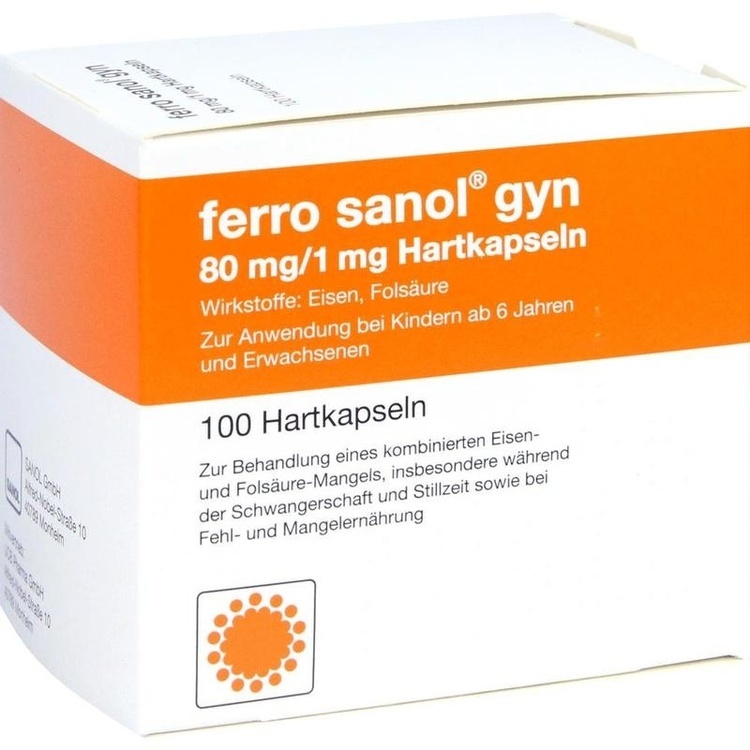 FERRO SANOL gyn Hartkaps.m.msr.überz.Pellets 100 St