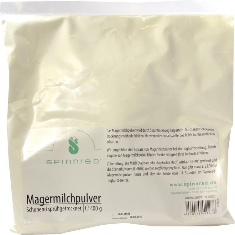 MAGERMILCHPULVER 400 g